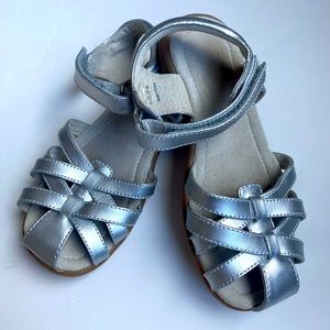 See Kai Run Silver Sandals